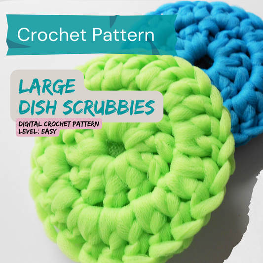 Large Scrubbie - Digital Pattern
