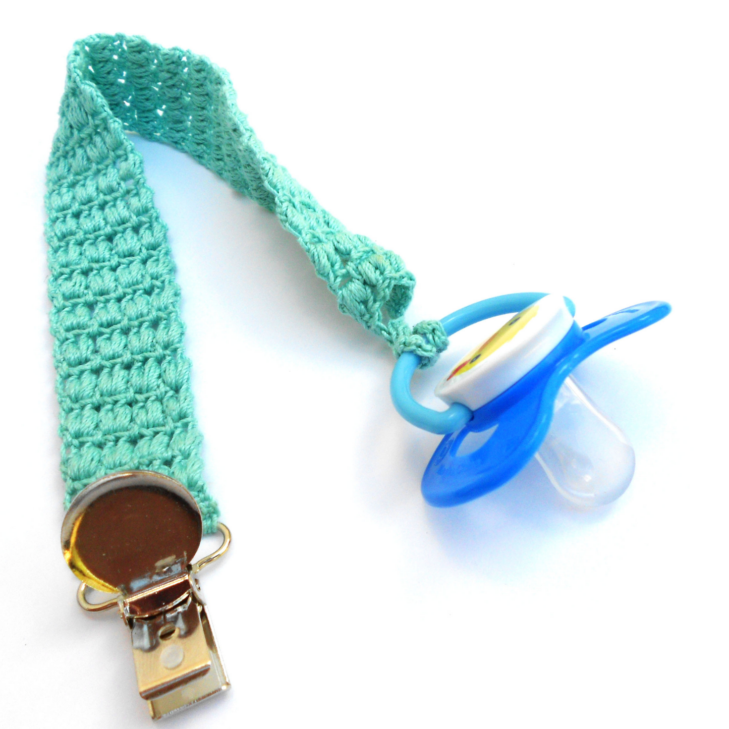 Cluster Paci Clip Crochet Pattern